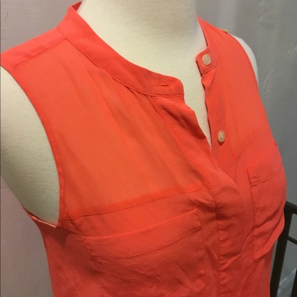 Madewell orange top - Picture 5 of 8